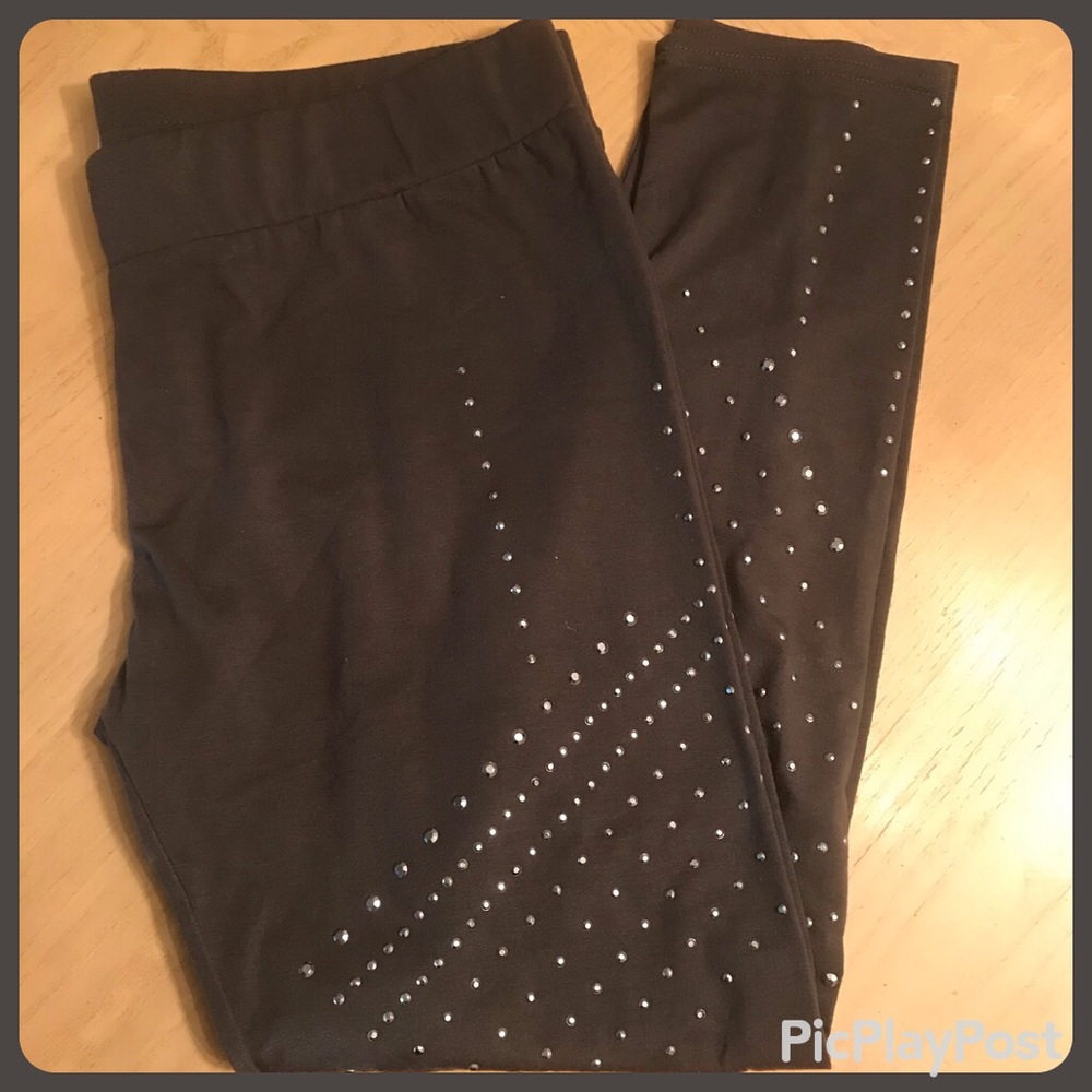 LAST EXIT Hunter/Olive Green Leggings